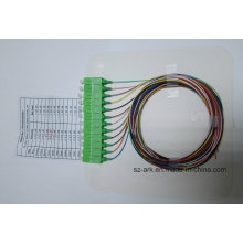 Sc / APC 12 Coffre à fibres optiques codées par couleur